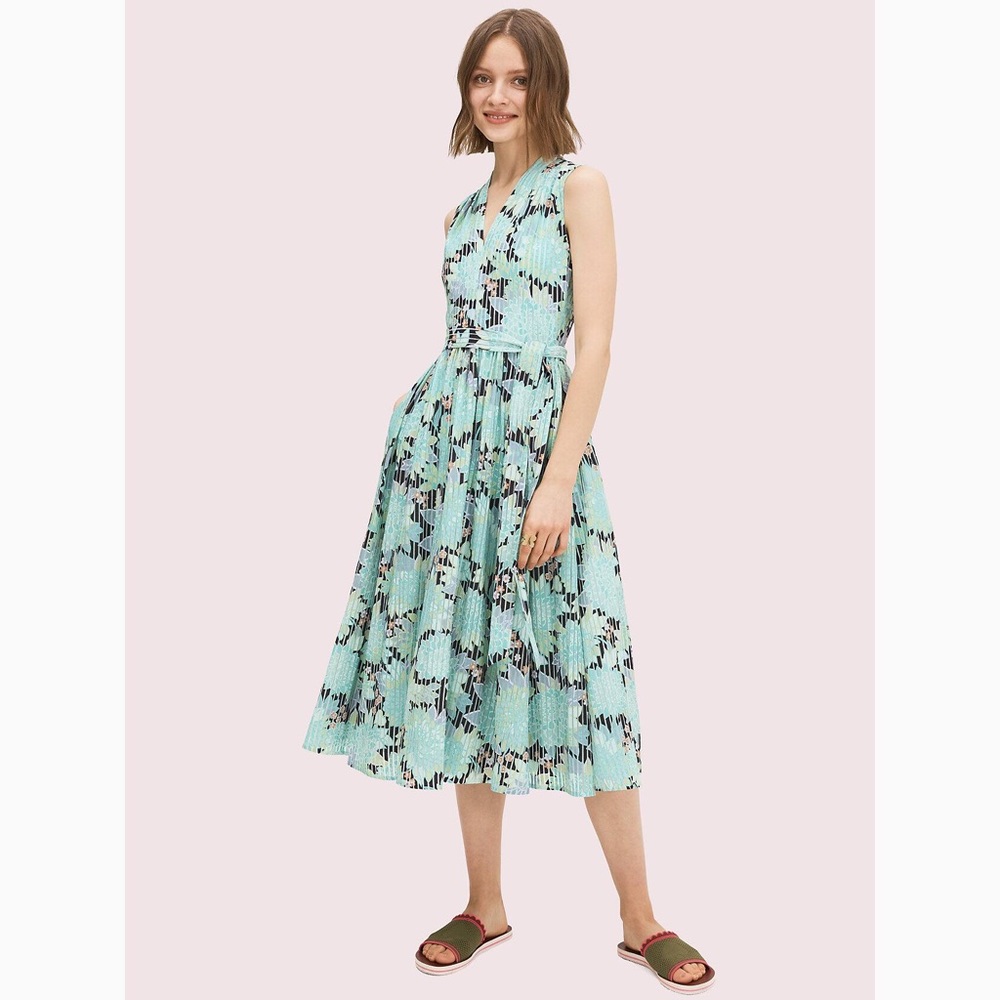 Kate Spade Dahlia Bloom Burnout Dress NWT